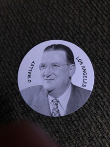 2013 Panini Cooperstown Collection Colgan's Chips Discs #OMAL Walter O'Malley