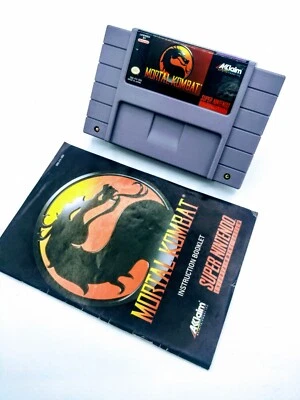 Mortal Kombat SNES With Manual  - Image 1 of 3