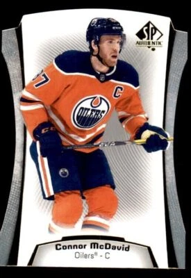 2021-22 SP Authentic Die Cuts #DC1 Connor McDavid OILERS - Image 1 of 2