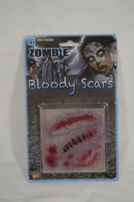 Zombie Bloody Scars - Costume Accessory - Forum Novelties T4 - Image 1 of 2