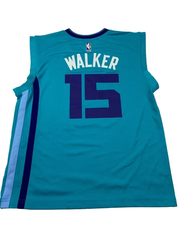 Charlotte Hornets Adidas Kemba Walker #15 NBA Jersey Size Medium Cover
