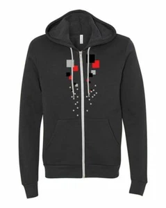 Square Enix Members Sudadera con Capucha con Cremallera 2.0 [Pequeña] Gris Oscuro Sudadera con Capucha con Cremallera - Imagen 1 de 3
