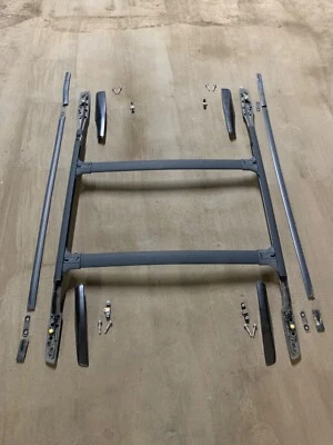 04-09 Barra transversal riel portaequipajes equipaje equipaje Lexus RX350 RX400h OEM con herrajes Foto 1 de 2