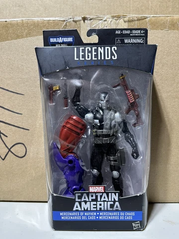 Marvel Legends, Demolition Man w/ Accessories, Red Skull BAF Wave (Leg) - NIB Cover