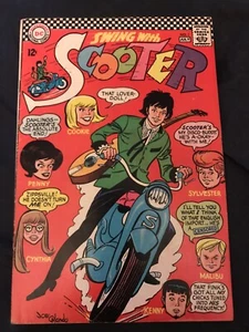 SWING WITH SCOOTER #1 (1966) First groovy issue, Around VG/F - Picture 1 of 5