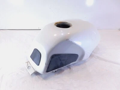 1984-1985 BMW K100 K100RS K100RT White Gas Petrol Fuel Tank Reservoir Cell - Image 1 of 4