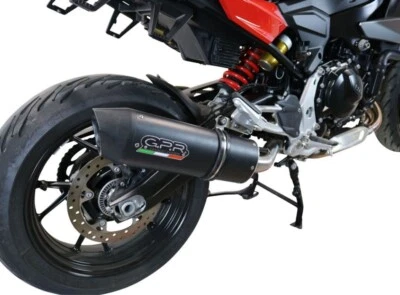 BMW F900 F900R F900XR 2020-2025 GPR Exhaust DB Killer Slip-On Furore Evo4 Nero - Image 1 of 4