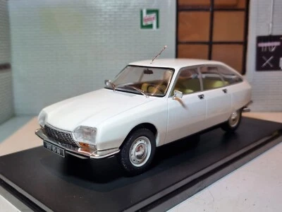 Citroen GS Berline 1970 White 1.2 1:24 G LGB Scale Diecast Model Car Altaya  - Image 1 of 4