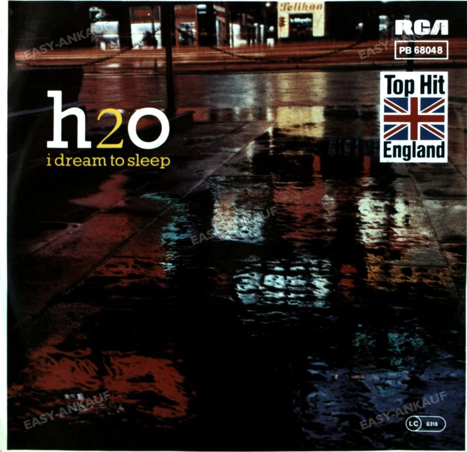H2O - I Dream To Sleep 7in 1983 (VG/VG) . - Image 1 of 1