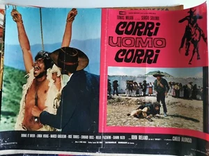 FOTOBUSTA CORRI UOMO CORRI TOMAS MILIAN, SERGIO SOLLIMA, DONAL O' BRIAN 2 - Picture 1 of 1