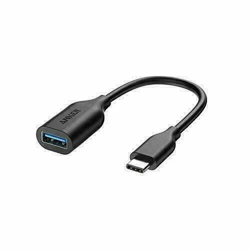 Anker USB-C Male to USB 3.1 Female Adapter - Black