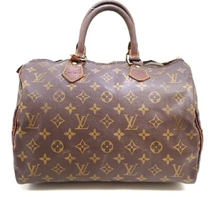 Auth Louis Vuitton Speedy 30 Hand Bag Monogram Canvas M41526 LV 52576 - Picture 1 of 12