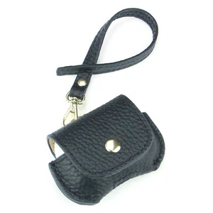Genuine Leather Case Cover for Airpod Shell Cover Portable Lanyard Earphone Bag - Picture 1 of 21