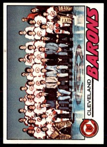 1977-78 Topps Cleveland Barons Cleveland Barons #75