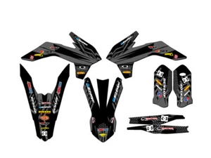 2015-2016 XC MAYHEM Black Senge Graphics Kit Compatible with KTM - Picture 1 of 10