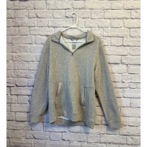 All in Motion Pullover Sweatshirt Half Zip Athletic Gray Mens Size M - Picture 1 of 5