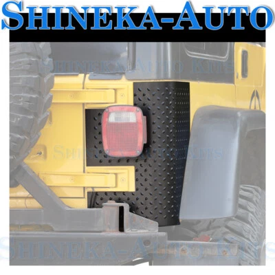 ⭕FOR 1997-2006 JEEP WRANGLER TJ ⭕TAIL LIGHT FRAME ARMOR CORNER GUARD TRIM COVER⭕ Foto 1 de 4