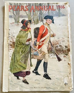 Pears’ Christmas Annual Magazine 1916, Home From The War, Colored Illustrations - Picture 1 of 10