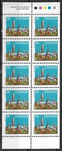 pk98045:Stamps-Canada #926Bc Parliament 10 x 36 cent Booklet Pane - MNH - Picture 1 of 1