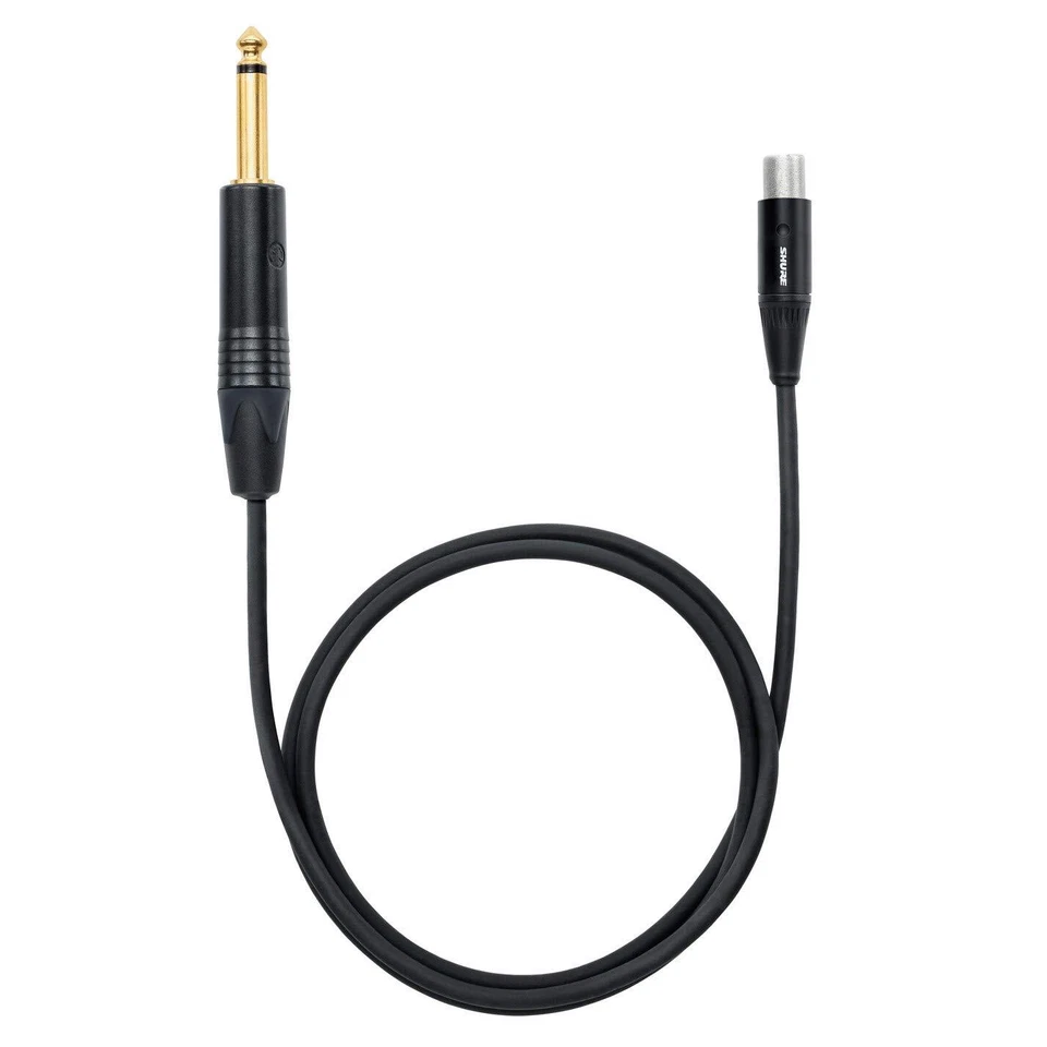 Shure WA306 | Premium push button TQG connector guitar cable - Image 1 of 1