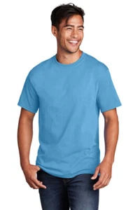 T-shirt morbida semplice Port & Company PC54 100% cotone 5,4 oz colori solidi S-6XL - Foto 1 di 33