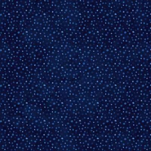 Wilmington Prints - Essentials Basics - Petite Dots - Navy, Fabric BTY - Picture 1 of 2
