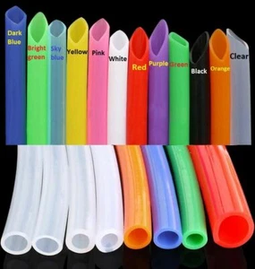 1mm to 25mm ID x 3mm to 31mm OD Food Grade Silicone Tube Tubing High Temp Hose - Picture 1 of 6