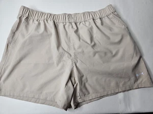 Silver Bait Women's Performance Shorts UPF 50+ Stretch Outdoor Beige  Size L - Picture 1 of 7