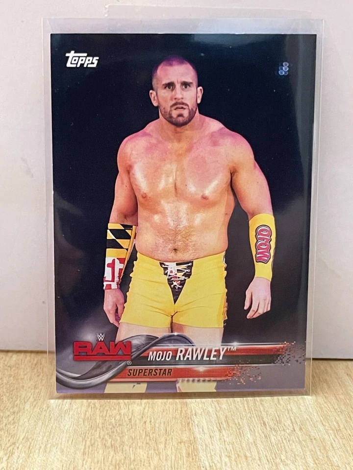 2018 Topps WWE Then Now Forever #152 Mojo Rawley wrestling card - Image 1 of 2