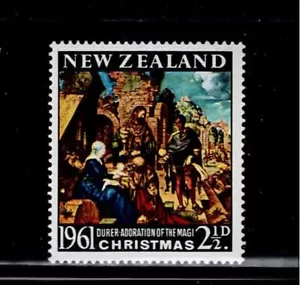 New Zealand Scott #355, Single 1961 Christmas FVF MNH - Picture 1 of 1