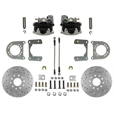 1963-1987 Chevrolet C10 Rear Disc Brake Kit for 5 Lug Wheels with MaxGrip Rotors - Image 1 of 4