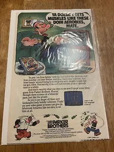Popeye Video Game comic book ad (Atari) - Picture 1 of 1