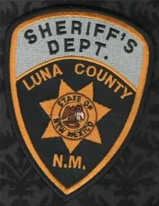 👀🤔😂👍  Luna County New Mexico Sheriff Shoulder Patch NOS - Picture 1 of 2