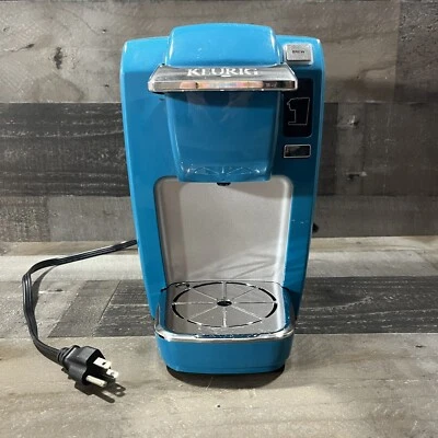 Keurig K-10 Mini Kaffeemaschine System Blau Türkis GETESTET Modell K10 - Bild 1 von 4