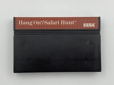 Hang On/Safari Hunt Sega Game - Sega Mega System (SMS) Cartridge Only - Image 1 of 4