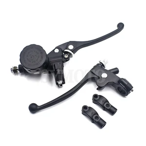 7/8" Hydraulic Brake Master Cylinder Reservoir Clutch Lever For Honda Yamaha - Picture 1 of 8