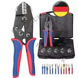 7 PCS Multifunktionale Crimpzangen Set Crimpzange Aderendhülsenzange Presszange - Bild 1 von 7