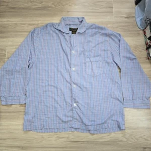 Colours by Alexander Julian Blue Plaid Long sleeve Button down Shirt XL - Picture 1 of 9