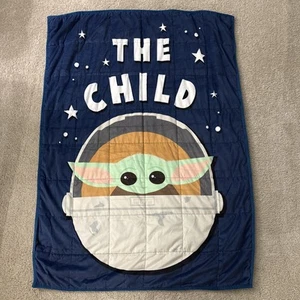 Manta ponderada Star Wars The Mandalorian Grogu The Child usada en excelente estado 4,5 libras - Imagen 1 de 3