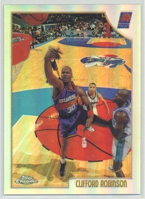 Clifford Robinson 1998-99 Topps Chrome Refractor #83 Phoenix Suns - Image 1 of 2