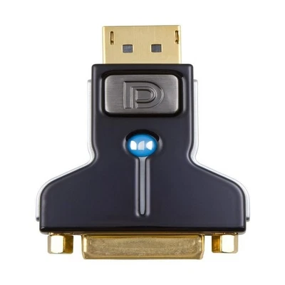 Monster HQ DVI-D Displayport-Adapter Gold DP Display Port für TV Monitor Beamer - Bild 1 von 3