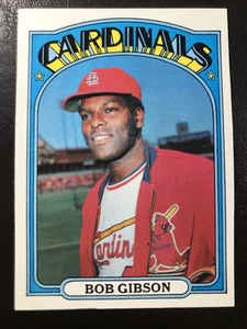 Bob Gibson 1972 Topps Vintage Baseball Card #130 Cardinals HOF SHARP CLEAN!! - Picture 1 of 2