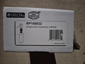 Dispensador de Jabón Delta RP100632 Cromo Nuevo En Caja - Imagen 1 de 6