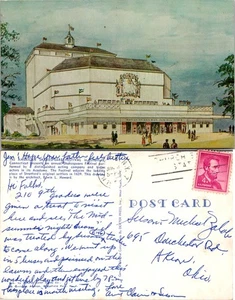 Postcard of the American Shakespeare Festival Stratford Connecticut - Picture 1 of 1