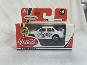 Matchbox Coca-Cola Ford Falcon #8 50th Anniversary 2001 Diecast NIB - Picture 1 of 6