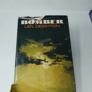 Bomber Len Deighton 1970 First US Edition WWII Historical Fiction Harper & Row - Bild 1 von 5