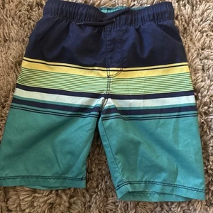 Old Navy Toddler Boy's Blue swimming shorts trunks size 5t - Picture 1 of 8