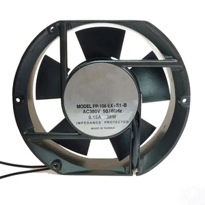 Ventilador de refrigeración de gabinete para Commonwealth FP-108EX-S1-B AC 110V/220V/380V 172*51MM - Imagen 1 de 2