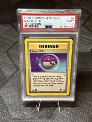 Master Ball 116/132 Gym Challenge-1st Edition Regular - Image 1 of 3