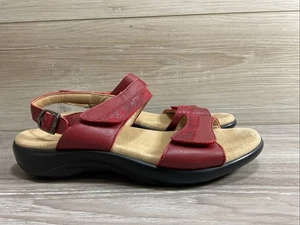 Zapatos para mujer SAS Nudu sandalia rubí/cabernet para mujer talla 7,5 WW extra anchos - Imagen 1 de 11
